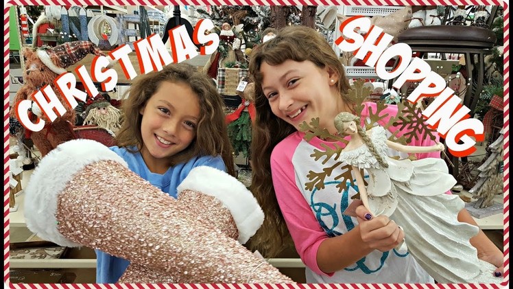 Christmas Decor Shopping 2017 | At Home Store | SuperDuperKidsBlog