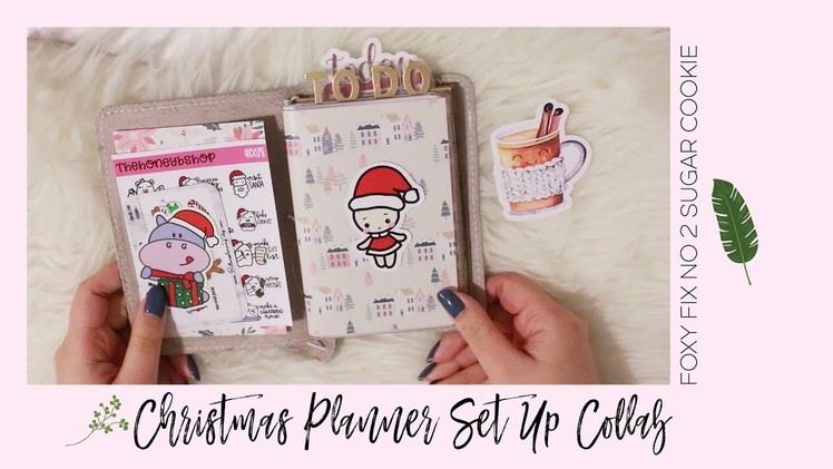 Christmas Planner Set Up Collab - Foxy Fix No. 2 Sugar Cookie #11