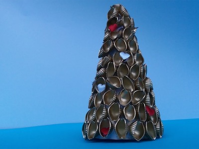 Christmas Tree With Pasta Shells