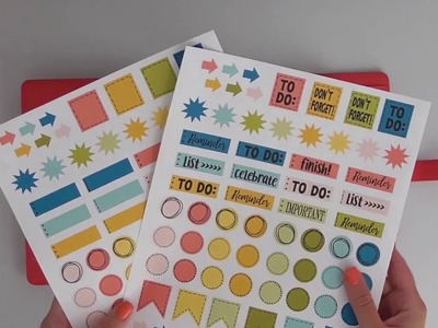 Create Your Own Planner or Organizer Stickers With Your #ScanNCut