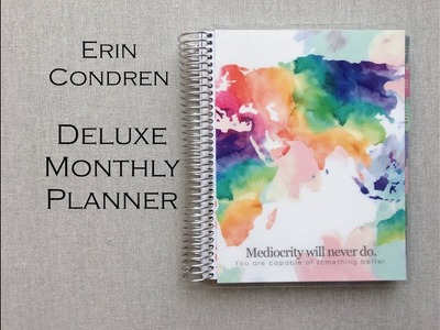 Deluxe Monthly Planner- ERIN CONDREN