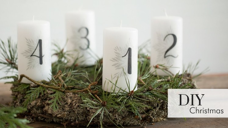 DIY Advent wreath