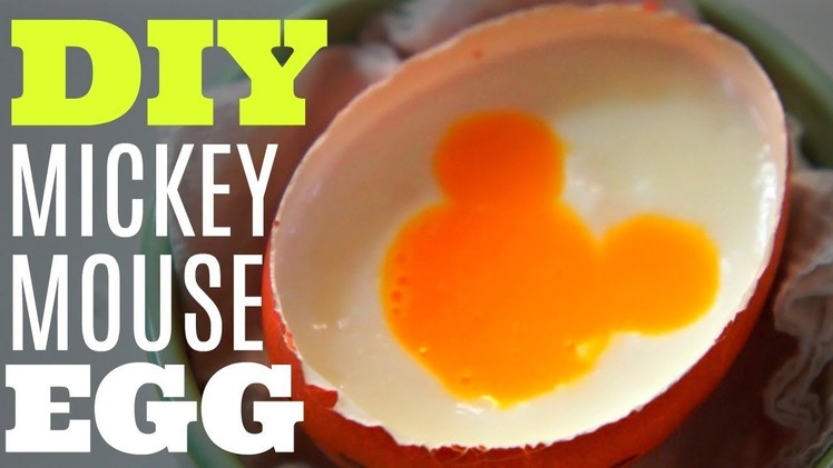 DIY MICKEY MOUSE shaped EGG Tokyo Disneyland | You Made What?!