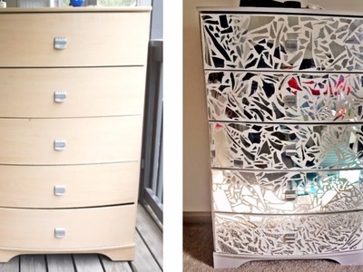 DIY Mirrored Dresser & Night Stands!
