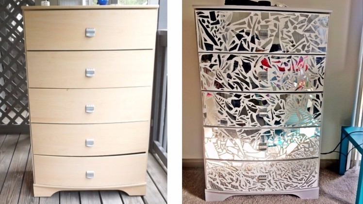DIY Mirrored Dresser & Night Stands!