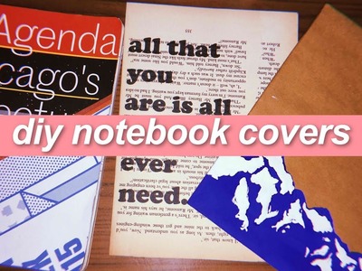 DIY Tumblr.Pinterest Inspired Notebooks ✨ (Philippines)