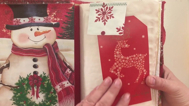 Dollar Tree Junk Journal Challenge (Christmas Edition) Completed Journal