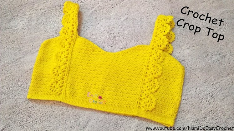 Easy Crochet for Summer: Crochet Crop Top #10