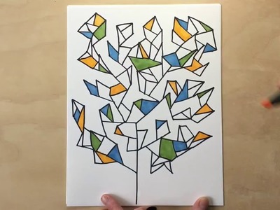 Geometry Trees Drawing Game