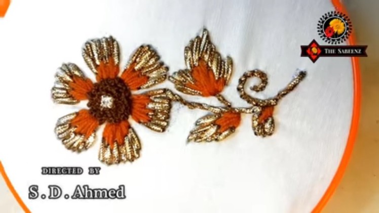 Gota embroidery-hand embroidery-dhanak embroidery