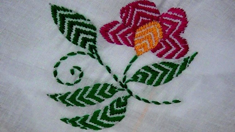 Hand Embroidery : Nakshi Katha Stitch. Katha Stitch. Run Stitch