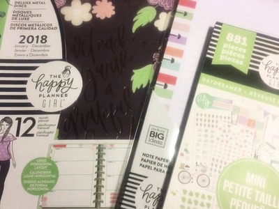 Happy Planner Haul*Welcome to YouTube