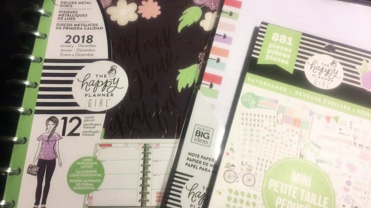 Happy Planner Haul*Welcome to YouTube