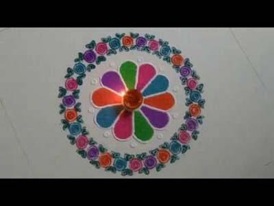 Holi Special Rangoli | होळीसाठीची रांगोळी