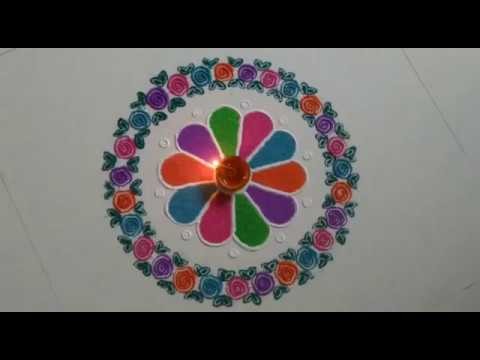 Holi Special Rangoli | होळीसाठीची रांगोळी