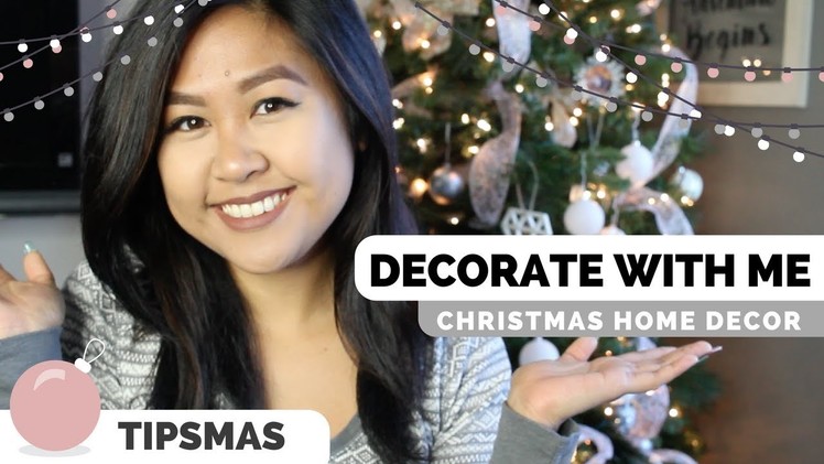 Holiday Decorate With Me | Christmas Tree and Decor Tips