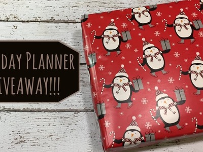 Holiday Planner GIVEAWAY!!!