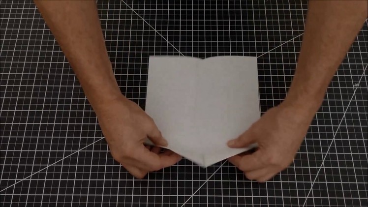 How to Fold the Warthog Paper Airplane