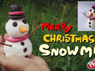 How To Make a Play Doh Snowman | christmas special snowman making | Make Your Own PlayDoh Snowman