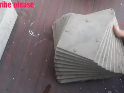 How to make cement pots easily at home:--