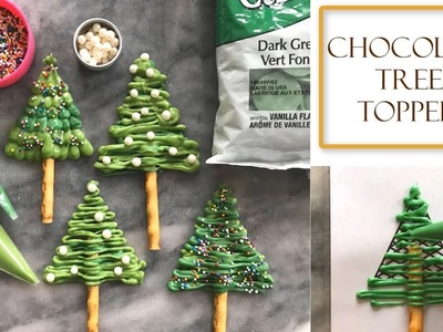 How to Make Chocolate Christmas Tree Decorations | Simple & Easy