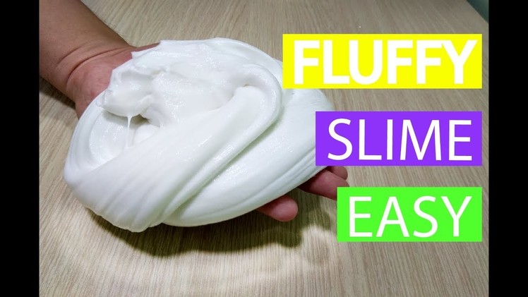 How To Make Fluffy Slime Easy | Satisfying ASMR Slime