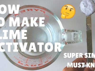 How to make slime activator - Borax Tutorial