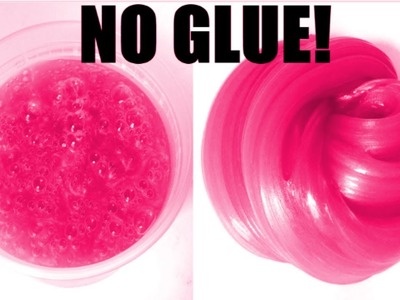 ????HOW TO MAKE SLIME WITHOUT GLUE OR ANY ACTIVATOR! ????NO BORAX! NO GLUE!