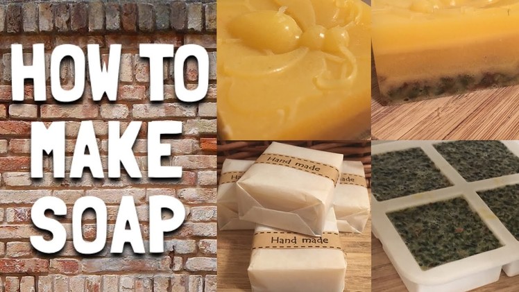 How to Make Soap - Christmas Hamper Ideas - Frugal Homemade Gift Tutorial - Lavender & Beeswax Soap