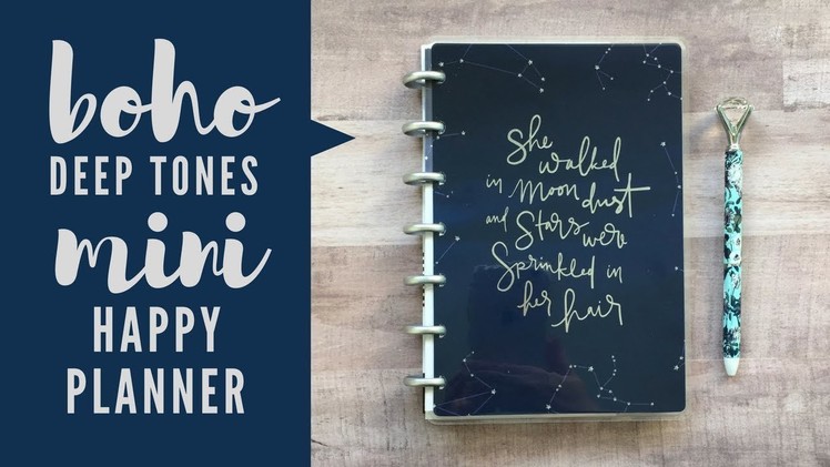 Ideas For Using Your Mini Happy Planner As A Study Journal & Home Projects Planner | Flip & Review