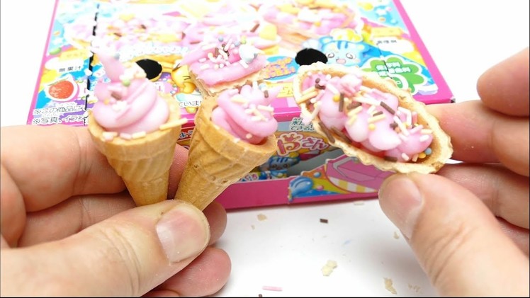 Kracie Popin Cookin Ice Cream Cone DIY Japanese Candy Making Kit