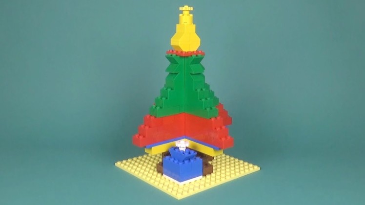 Lego Christmas Tree (001) Building Instructions - LEGO Classic How To Build - DIY