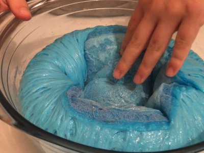 Making Iceberg Slime|Super Satisfying Fail