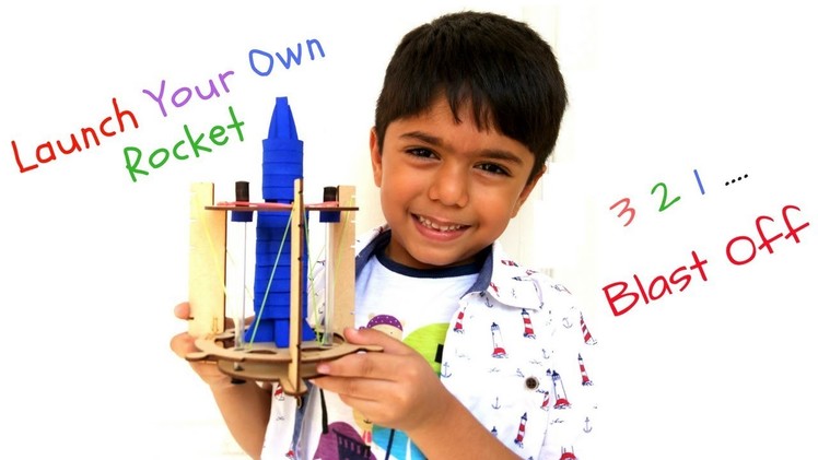 Making Simple and Fun Rocket Launcher at Home for Smart Kids