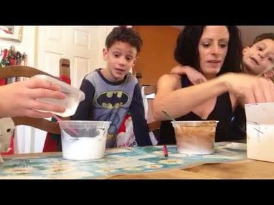 Making slime with my mom. Part one