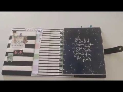 My Current & 2018 Happy Planner line up