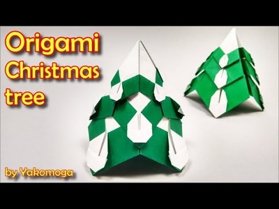 Origami Christmas Tree by Yakomoga - Yakomoga Origami Easy tutorial