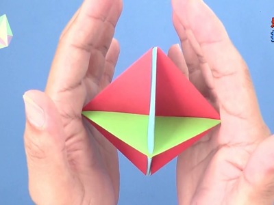 折纸陀螺 Origami Spinning Top
