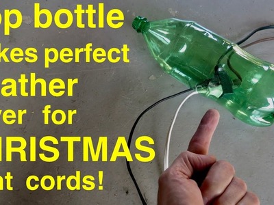 Pop Bottle ● Makes Perfect Weather Cover for Extension Cords