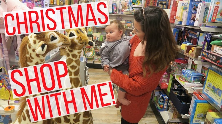 SHOP WITH ME FOR CHRISTMAS +WHAT IM GETTING MY 1 YEAR OLD BABY | Hayley Paige