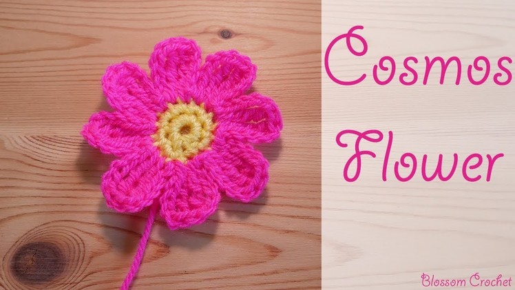 Simple Crochet Flower Series: Cosmos