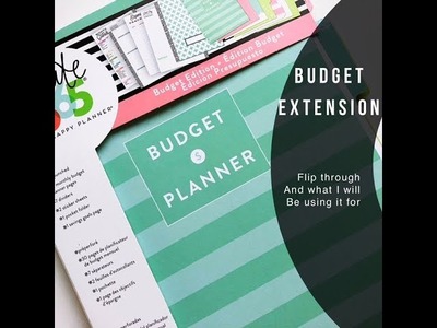 The Happy Planner - Budget Extension Flip Through | Planning With Kristen