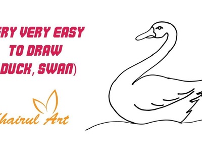 Very Very Easy To Draw (Duck, Swan)