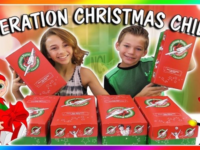 WHAT'S INSIDE? | OPERATION CHRISTMAS CHILD | We Are The Davises