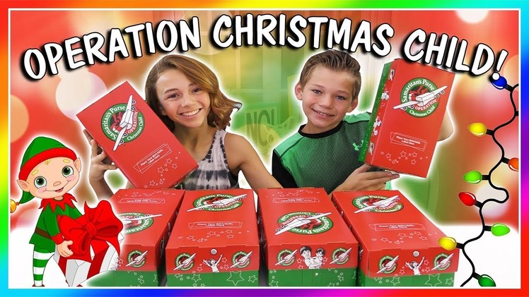 WHAT'S INSIDE? | OPERATION CHRISTMAS CHILD | We Are The Davises