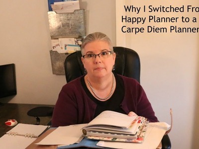Why I switched from a Happy Planner to a Carpe Diem