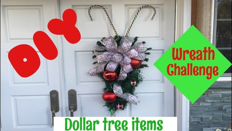 $20 holiday wreath challenge hosted by Seth ball & k is for Karen