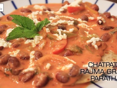 Chatpata Rajma Gravy Paratha | How To Make Filling Paratha | Chaumasa Special | Simply Jain