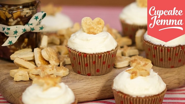 Christmas Mince Pie Cupcake Recipe | Cupcake Jemma