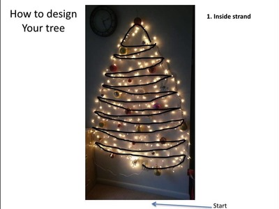 Christmas Wall Tree Instruction Video